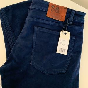 Serge Blanco Slimfit Navy Velvet
